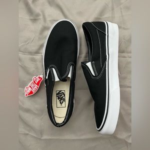 Black Slip On Vans